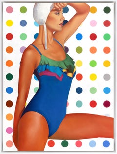 "Wild Dreams" Contemporary Painting Oil On Linen Framed