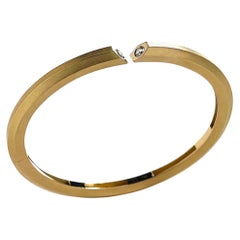 Geoffrey Good Hex Bar Bracelet with Natural Diamonds