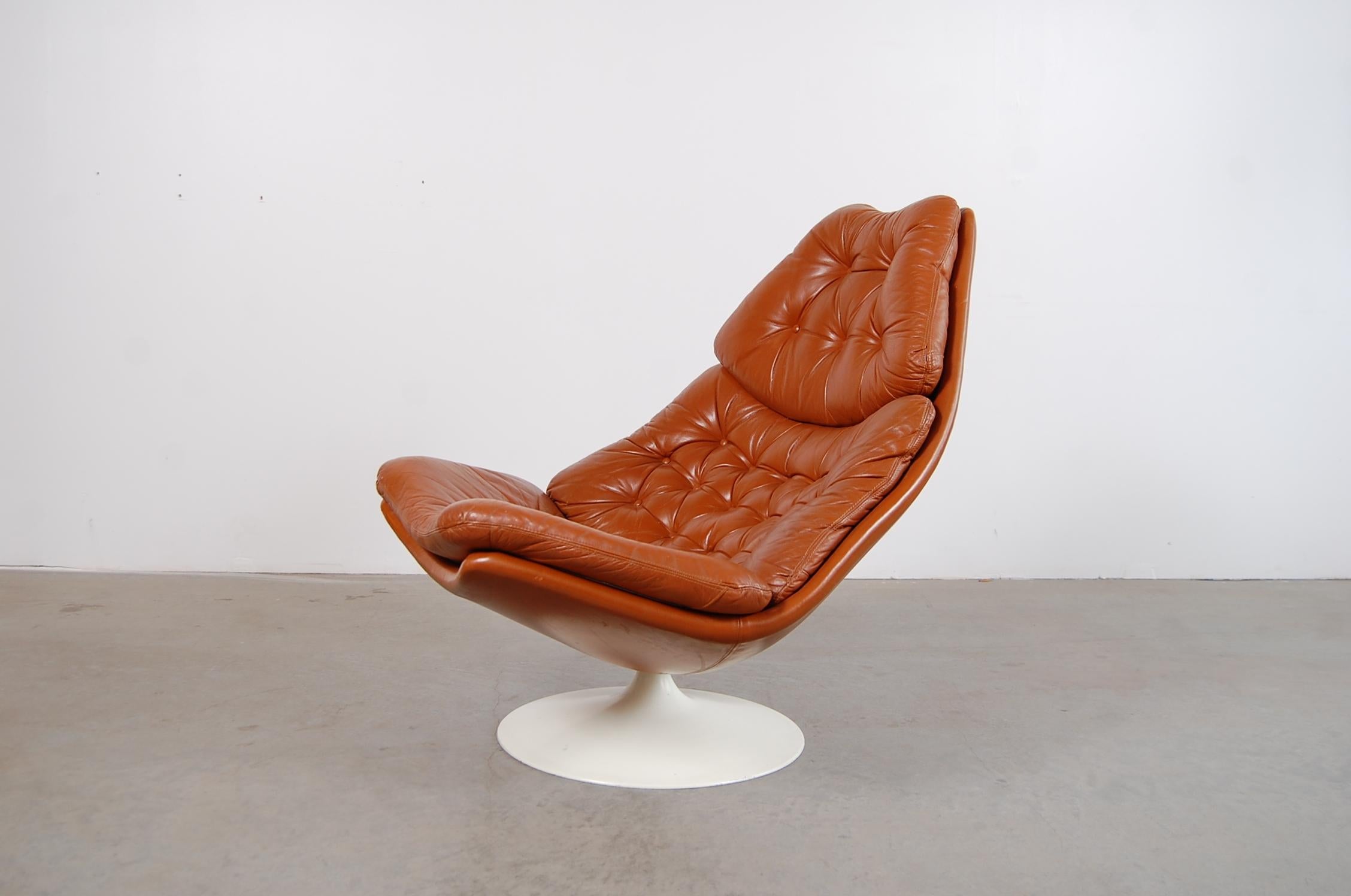 Mid-Century Modern Geoffrey Harcourt F588 Lounge Chair for Artifort