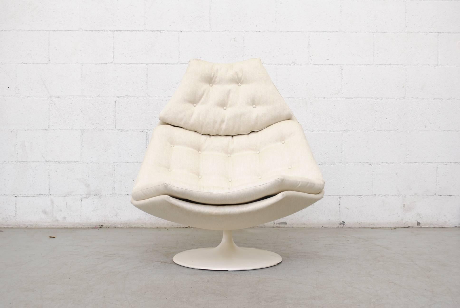 Mid-Century Modern Geoffrey Harcourt F588 Lounge Chair for Artifort with Ottoman