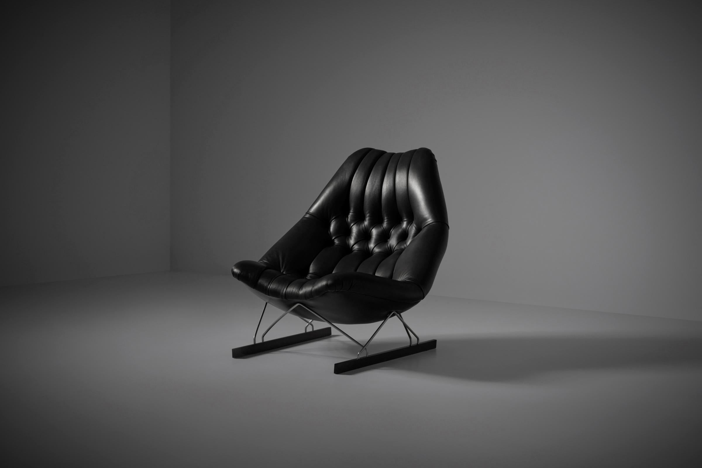 Mid-20th Century Geoffrey Harcourt 'F592' Lounge Chair for Artifort, 1966