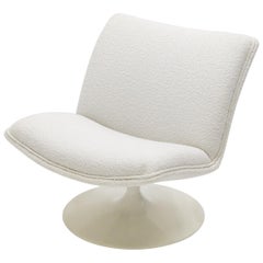 Geoffrey Harcourt for Artifort F504 Swivel Lounge Chair Bouclé, 1960s