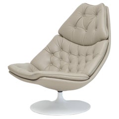 Vintage Geoffrey Harcourt for Artifort F588 Swivel Lounge Chair