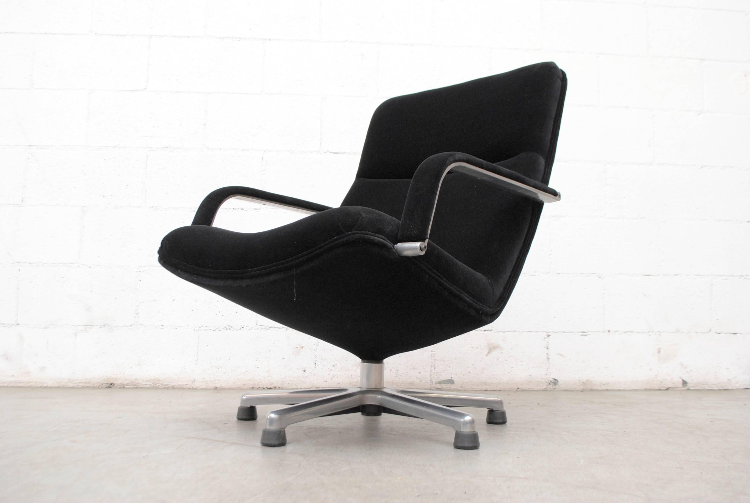 Aluminum Geoffrey Harcourt for Artifort Lounge Chair