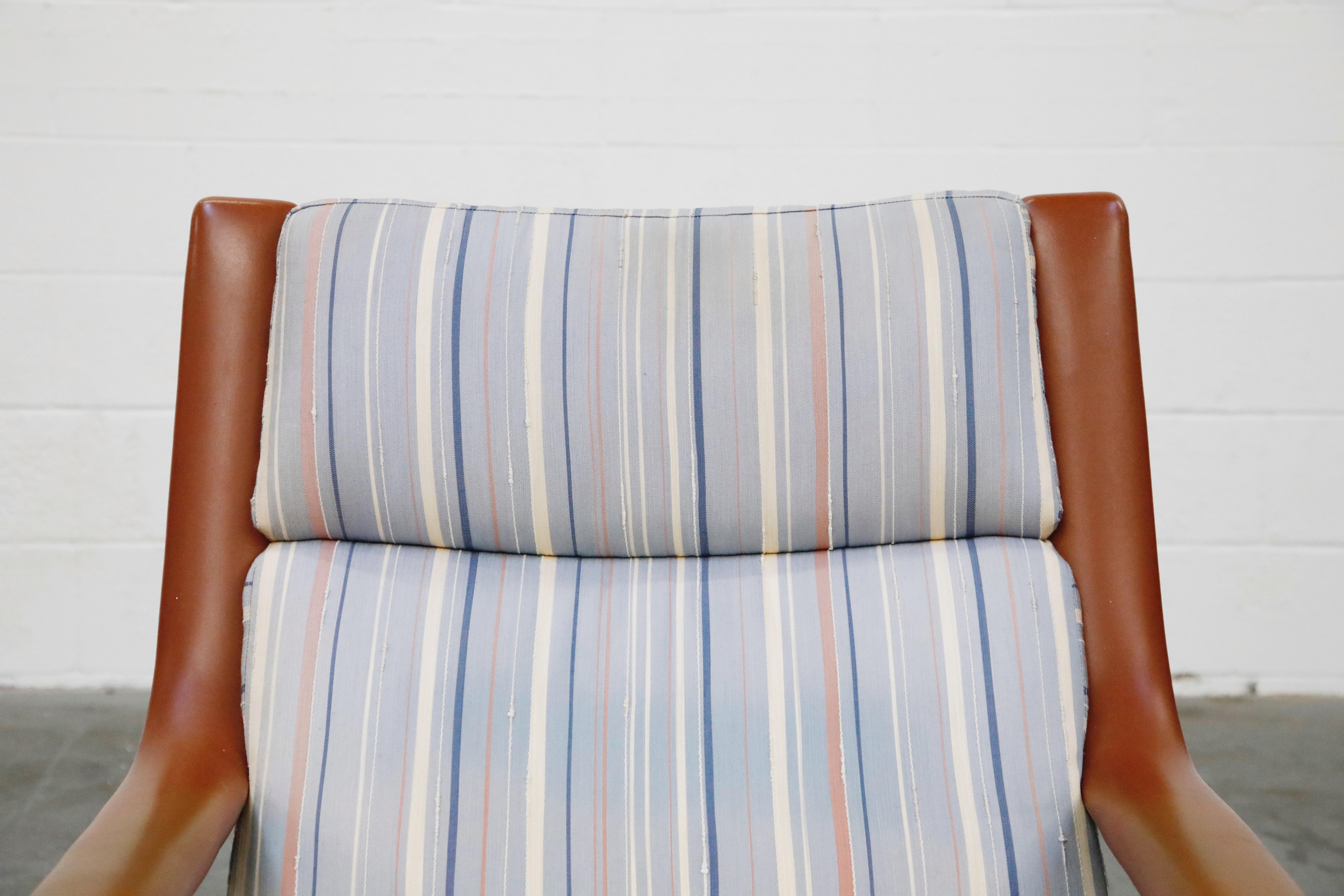 Geoffrey Harcourt for Artifort Model #F-140 Swivel Lounge Armchair, circa 1970s 3