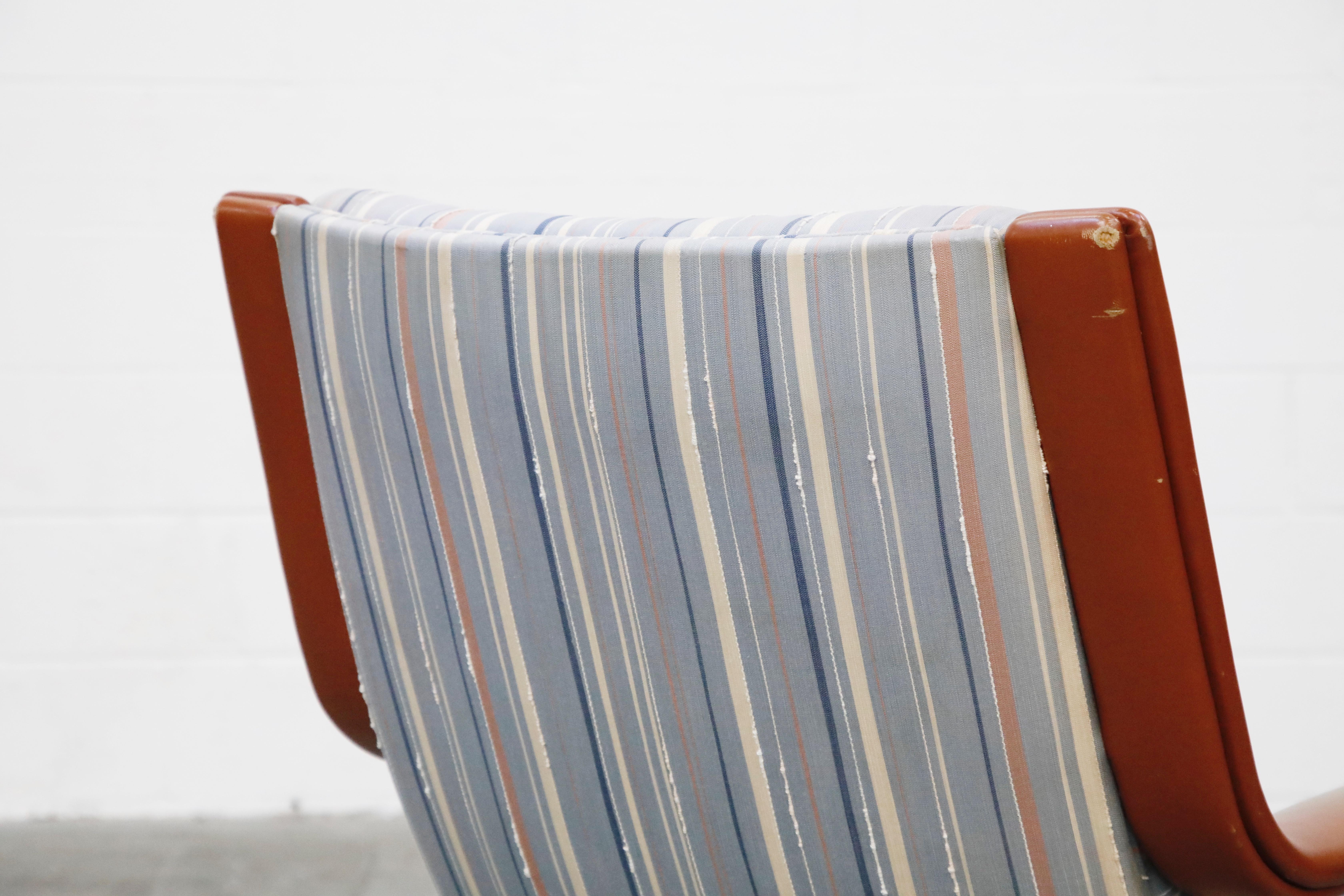 Geoffrey Harcourt for Artifort Model #F-140 Swivel Lounge Armchair, circa 1970s 12