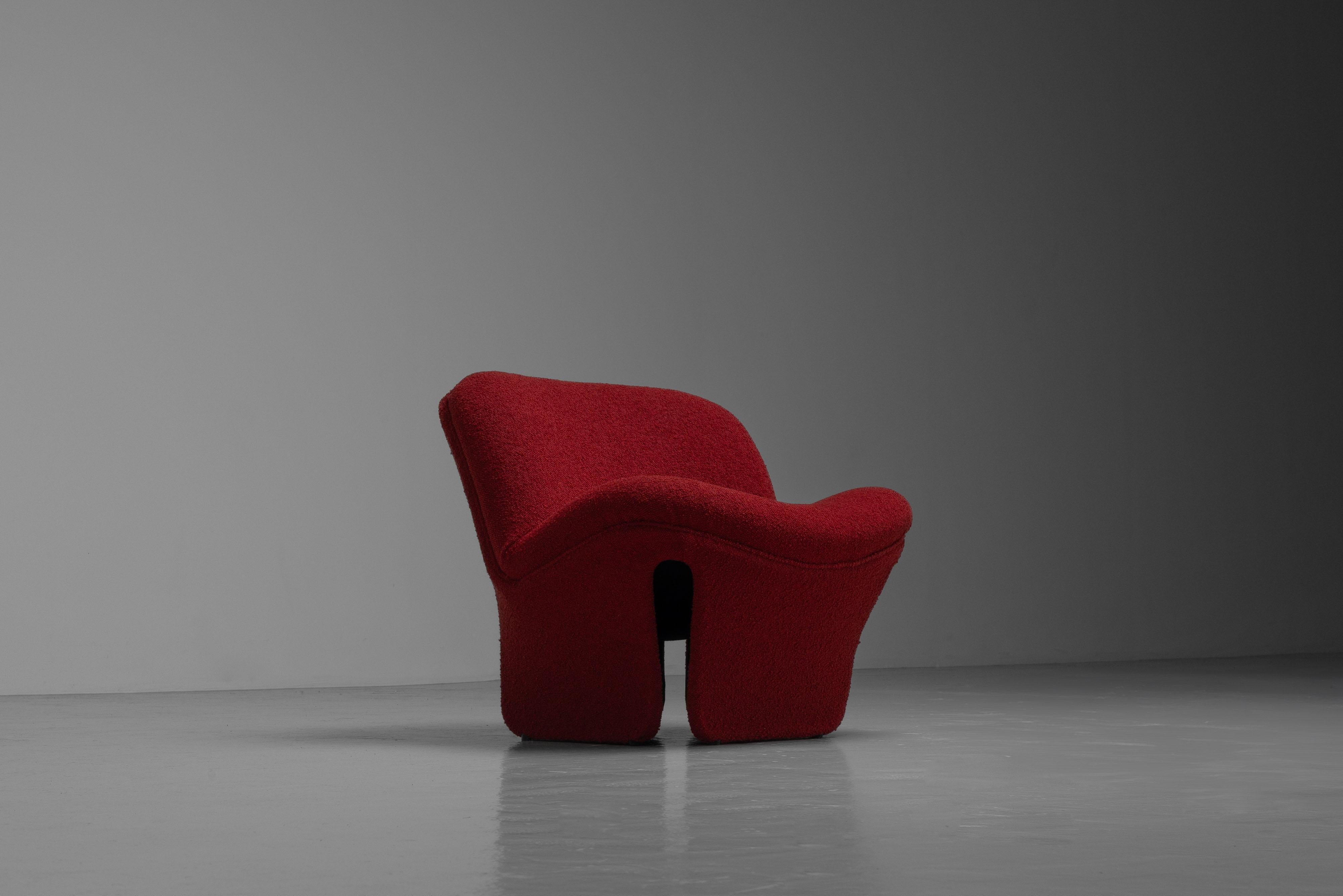Chaise prototype Geoffrey Harcourt Artifort Pays-Bas 1970 Bon état - En vente à Roosendaal, Noord Brabant
