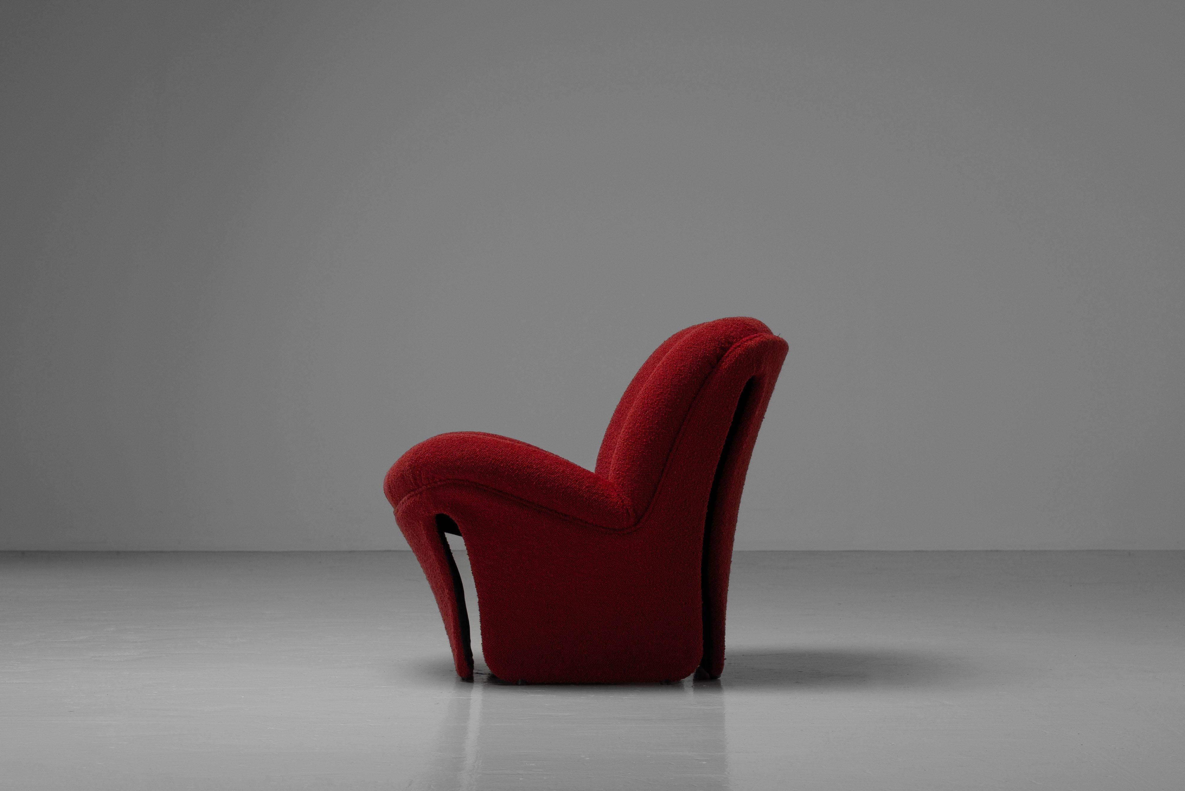 Fin du 20e siècle Chaise prototype Geoffrey Harcourt Artifort Pays-Bas 1970 en vente