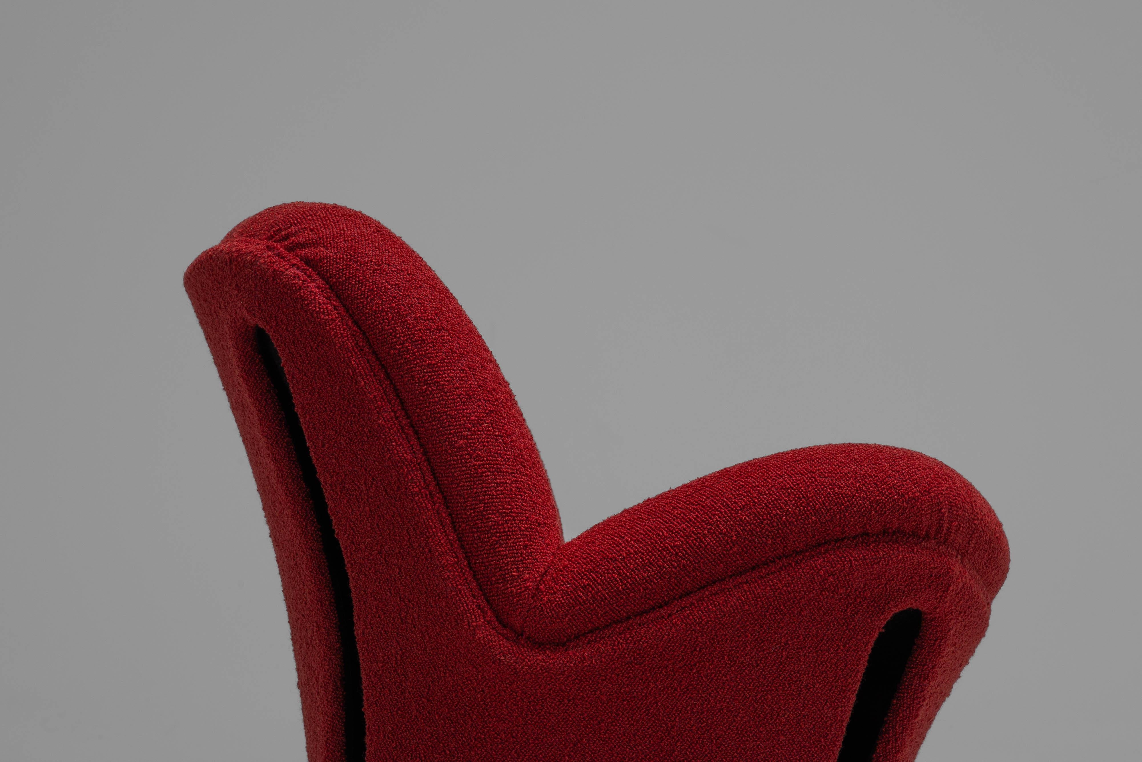 Tissu d'ameublement Chaise prototype Geoffrey Harcourt Artifort Pays-Bas 1970 en vente