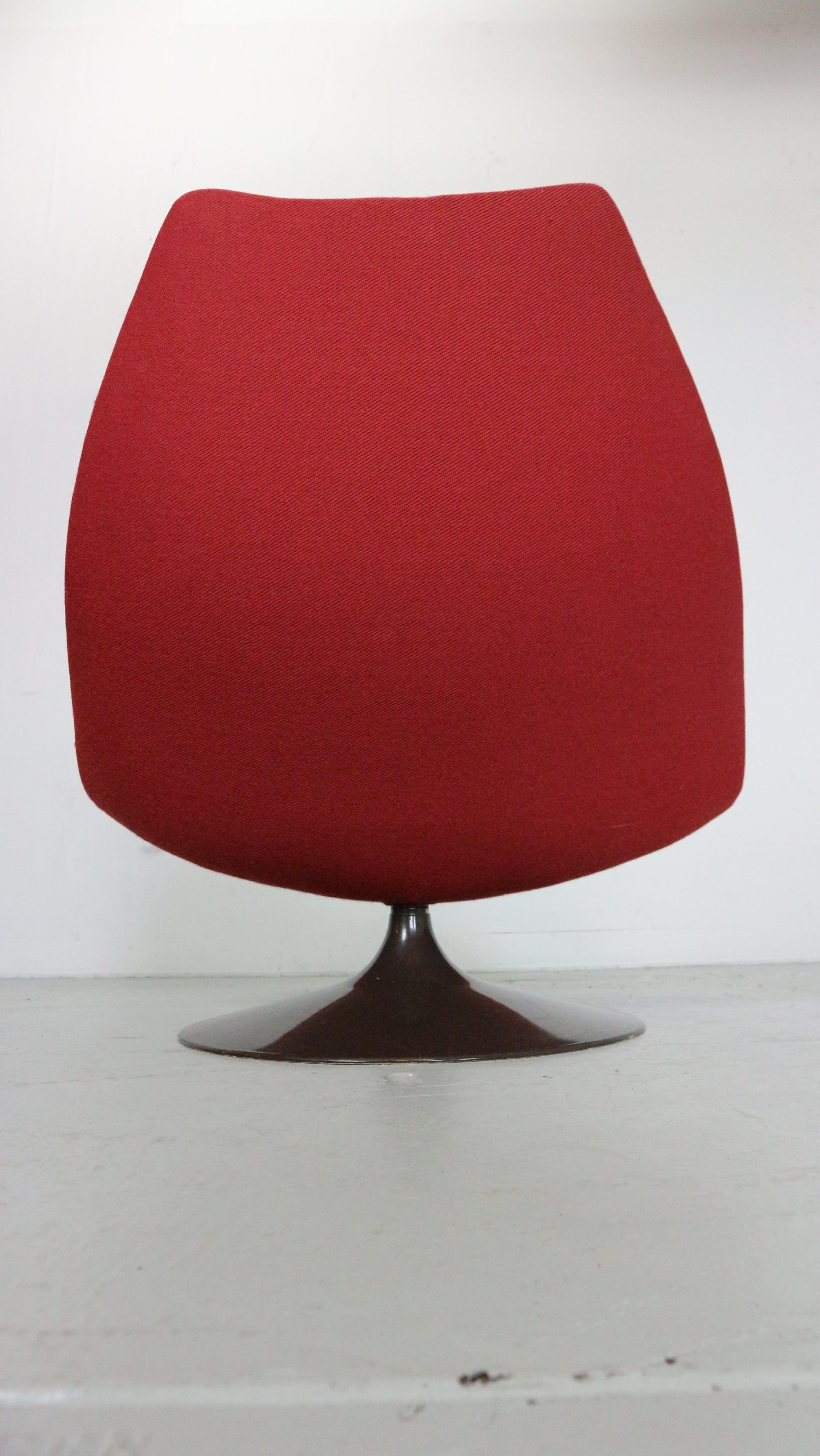 Geoffrey Harcourt Swivel Lounge Chair F511 for Artifort, 1960s, Netherlands 4