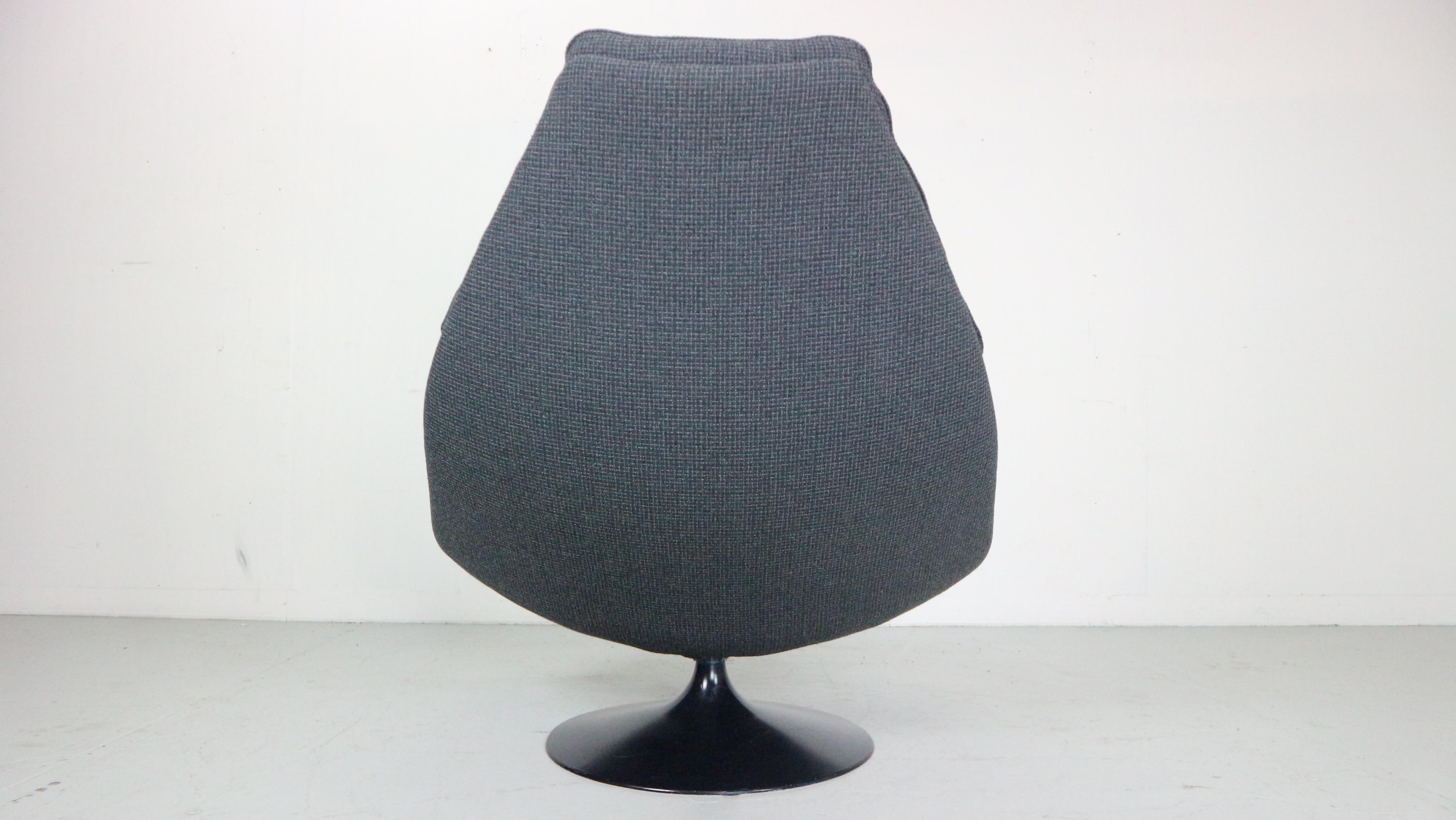 Geoffrey Harcourt Swivel Lounge Chair F511 for Artifort, 1960s, Netherlands 4