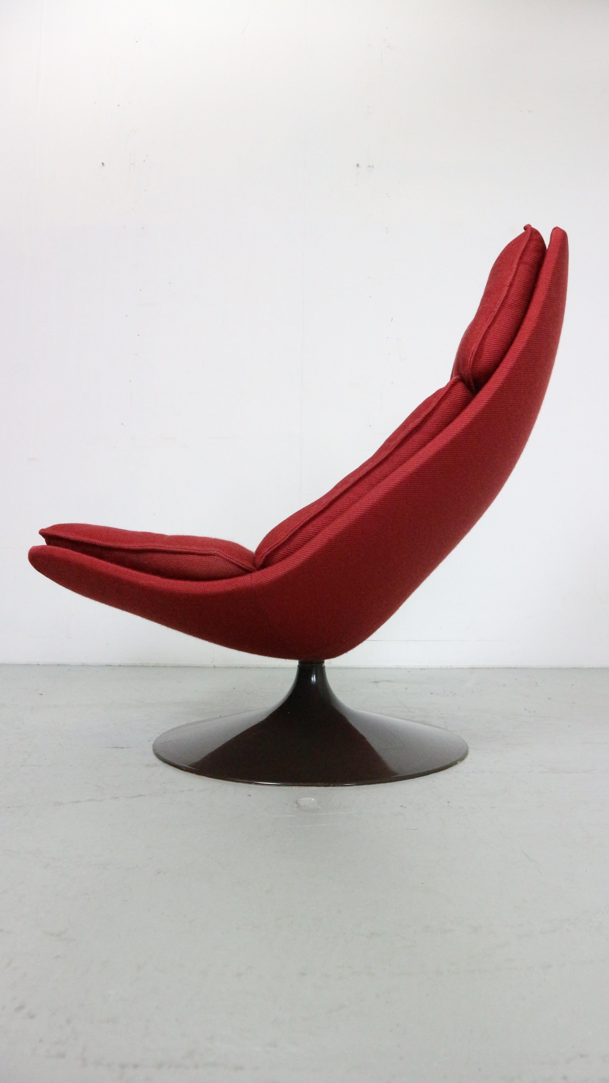 Geoffrey Harcourt Swivel Lounge Chair F511 for Artifort, 1960s, Netherlands 5