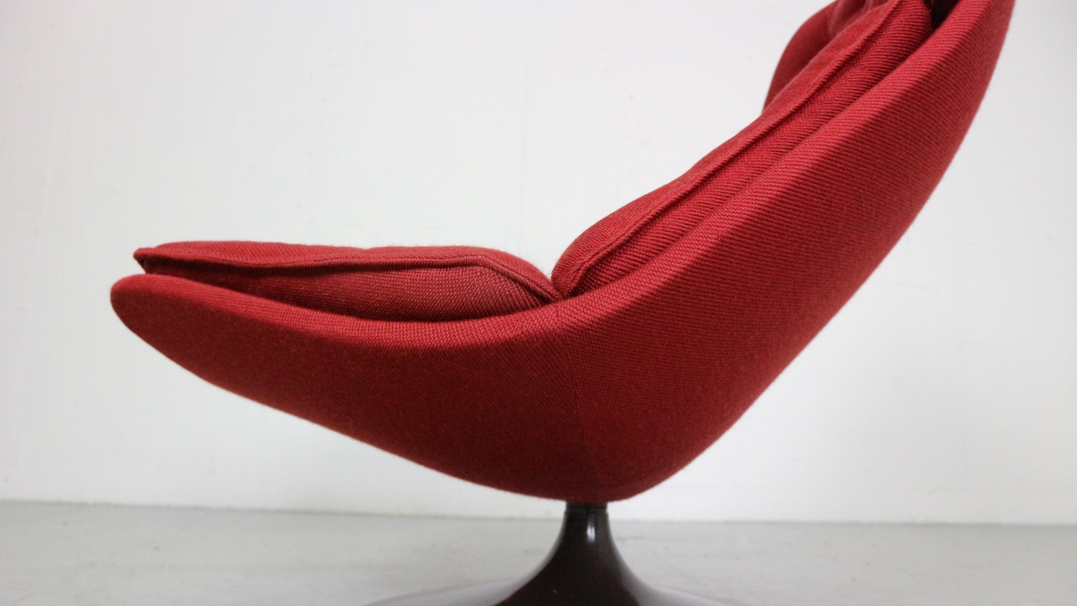 Geoffrey Harcourt Swivel Lounge Chair F511 for Artifort, 1960s, Netherlands 9