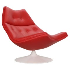 Geoffrey Harcourt Swivel Lounge Chair F511 for Artifort, 1960s, Netherlands