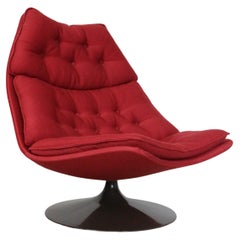 Geoffrey Harcourt Swivel Lounge Chair F511 for Artifort, 1960s, Netherlands