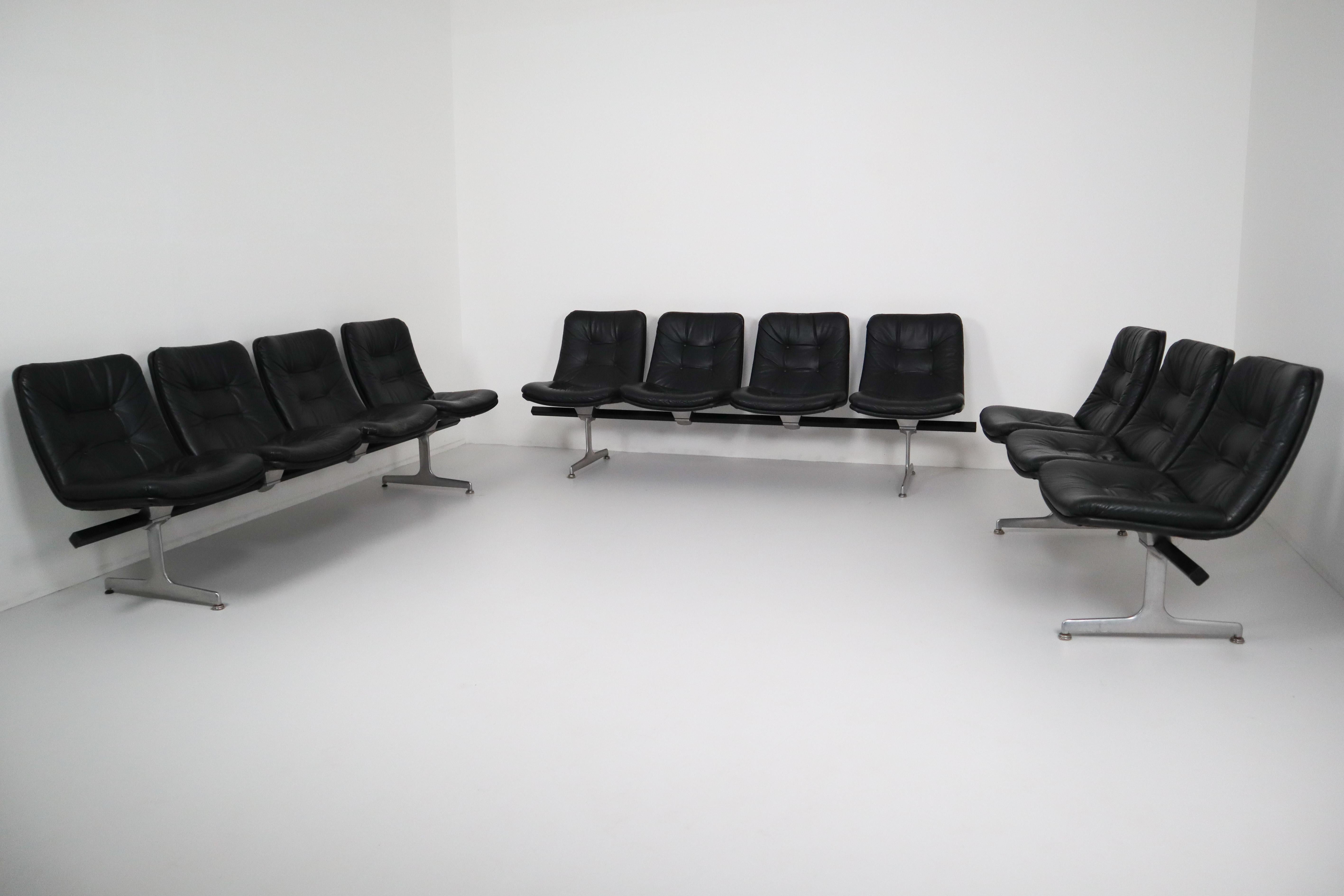 Geoffrey Harcourt Waiting Room Multiple Seating System for Artifort, 1960s In Good Condition In Almelo, NL
