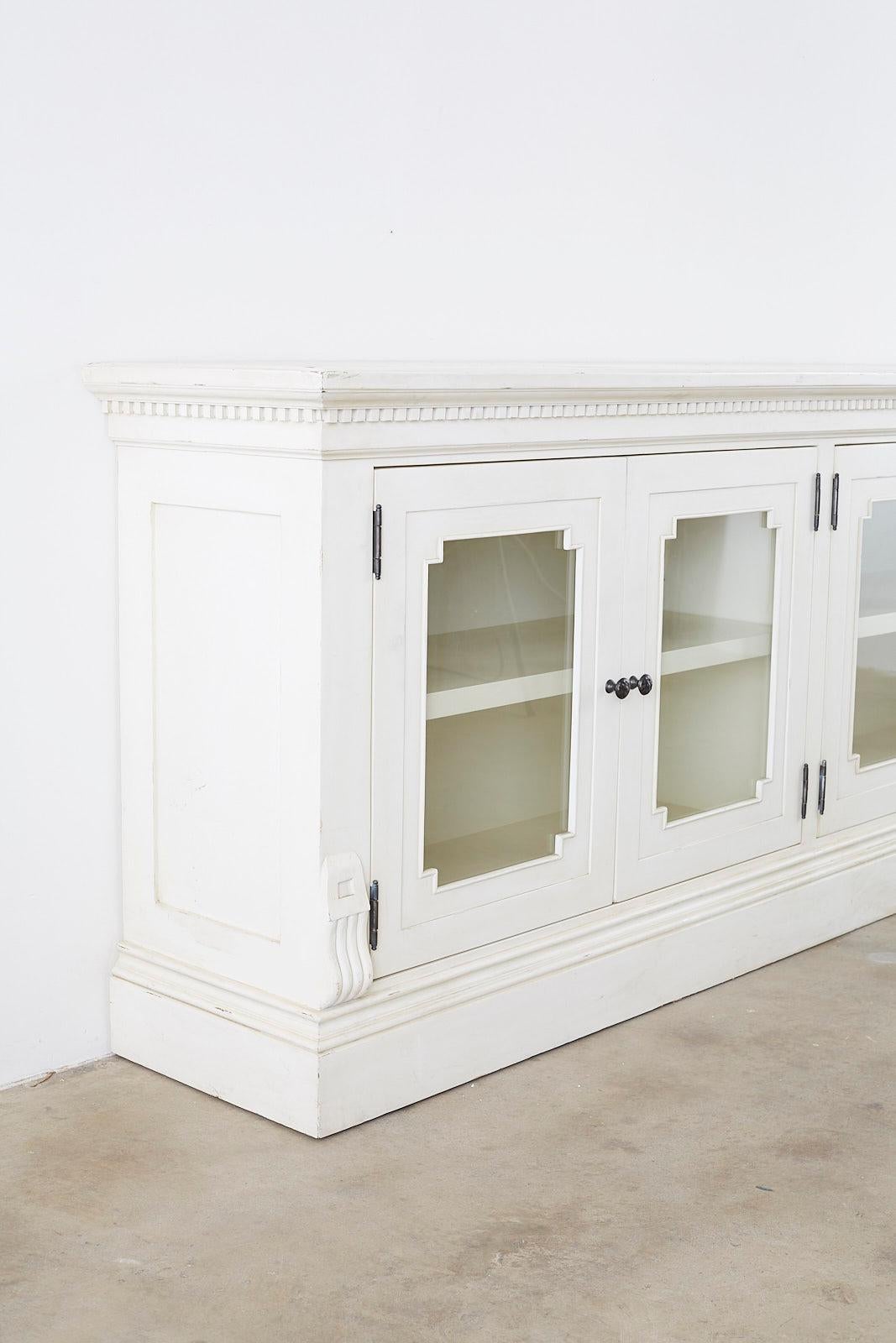 Geoffrey Hawkes for Restoration Hardware Glass Door Sideboard 4