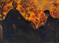 Ehefrau und Sohn des Künstlers