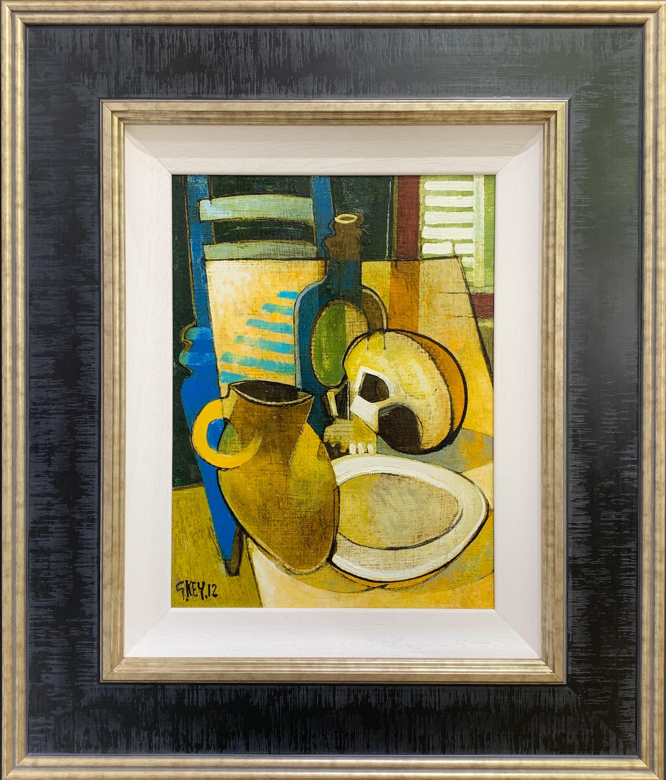 Still-Life Painting Geoffrey Key - kull with Shutters