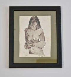 Étude d'un nu. Impression en édition limitée Geoffrey Key, 3 sur 20