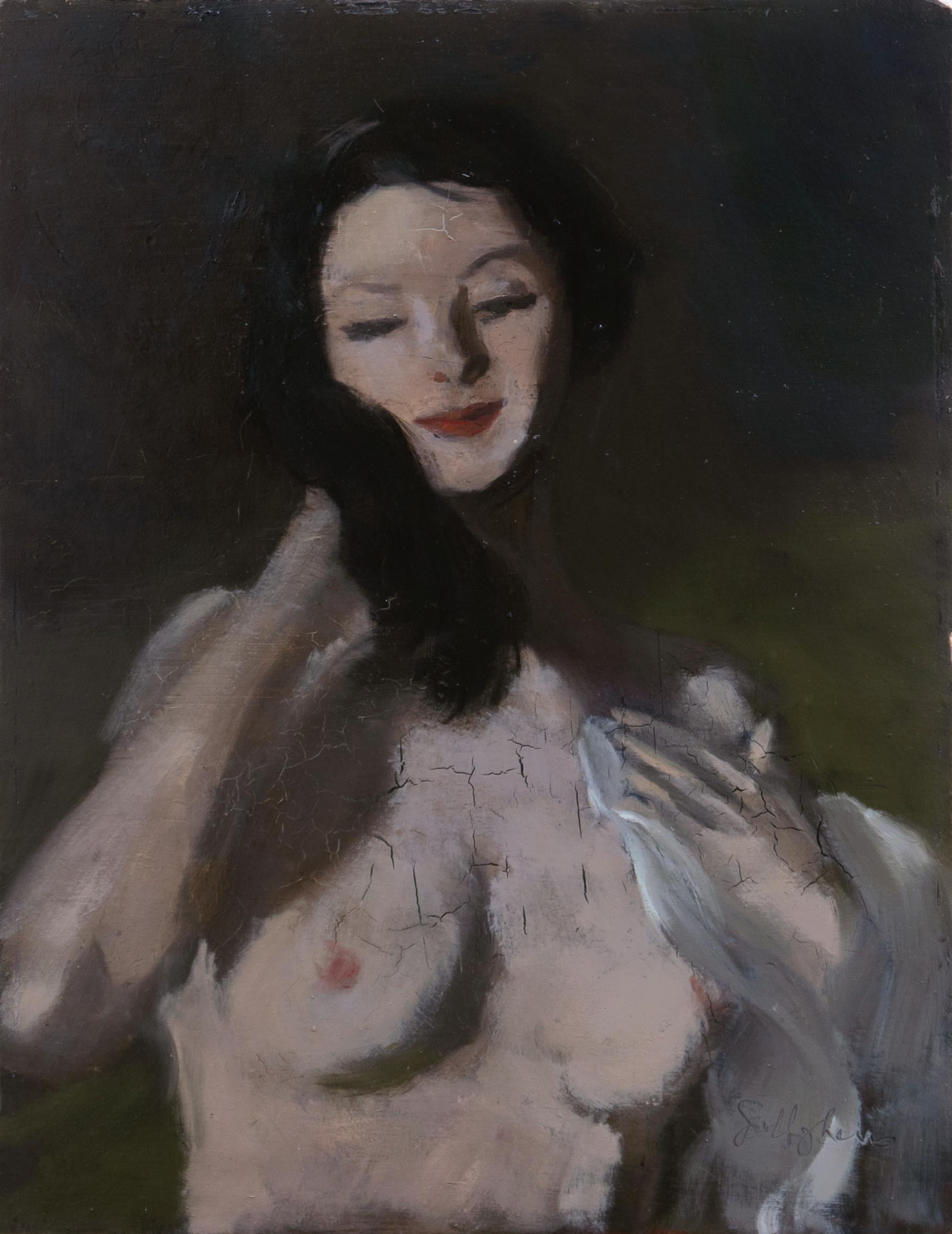 Nude Painting de Geoffrey Lewis - Estudio de una mujer
, Nueva York ASL, AIC, California, SFAI, Legión de Honor, Bath