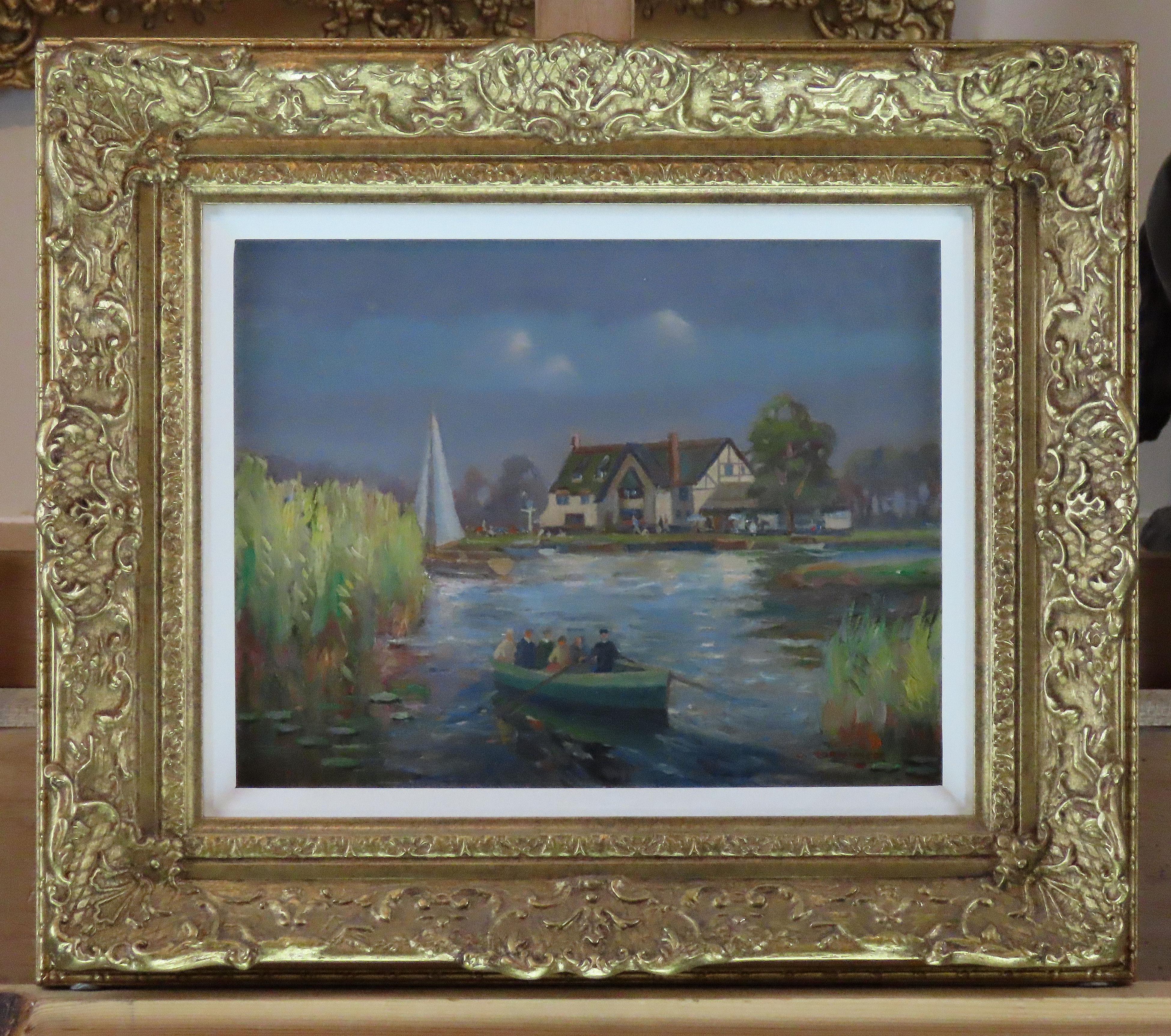 Original Oil on Board, Geoffrey Mortimer. 