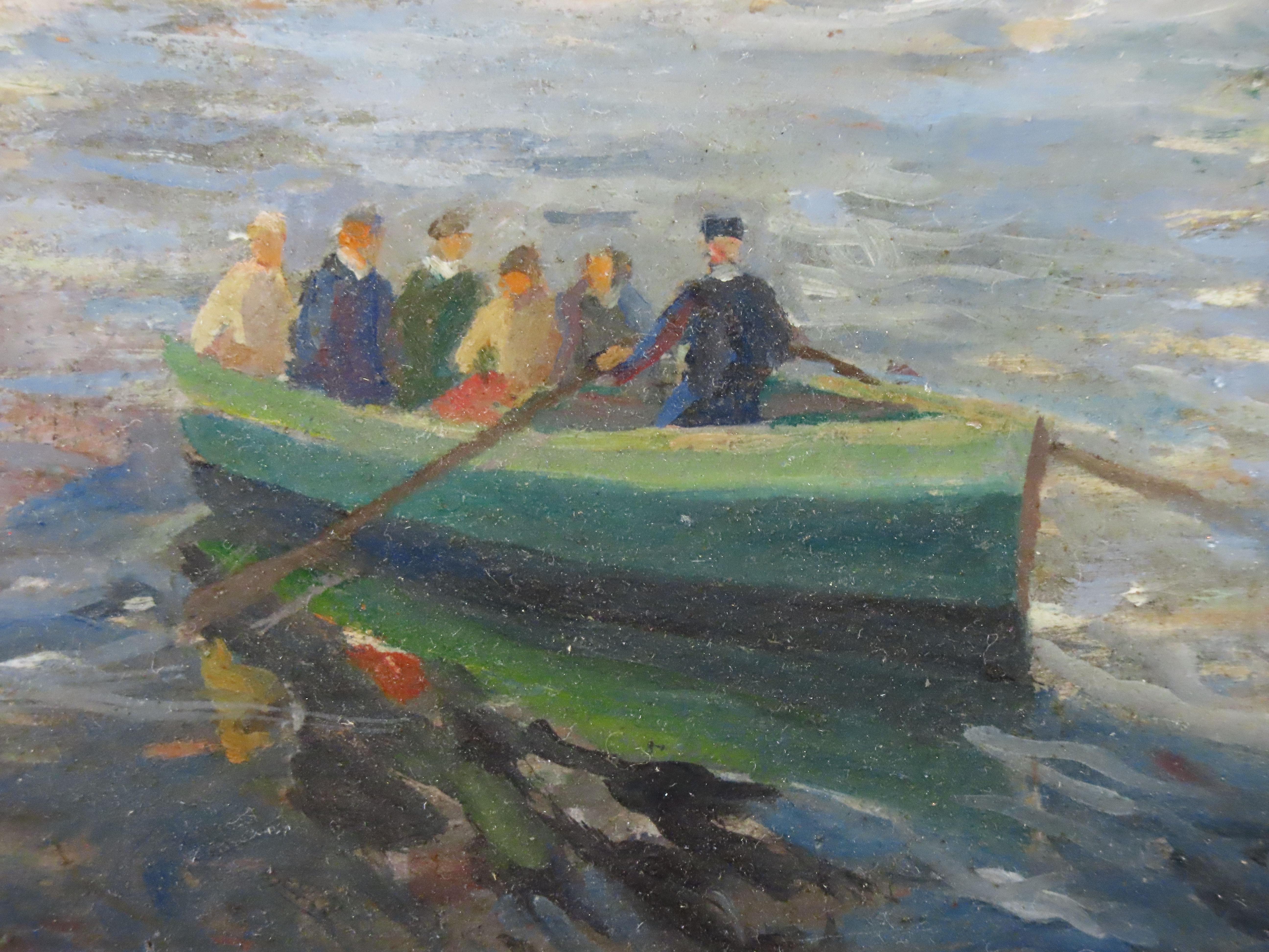 Original Oil on Board, Geoffrey Mortimer. 