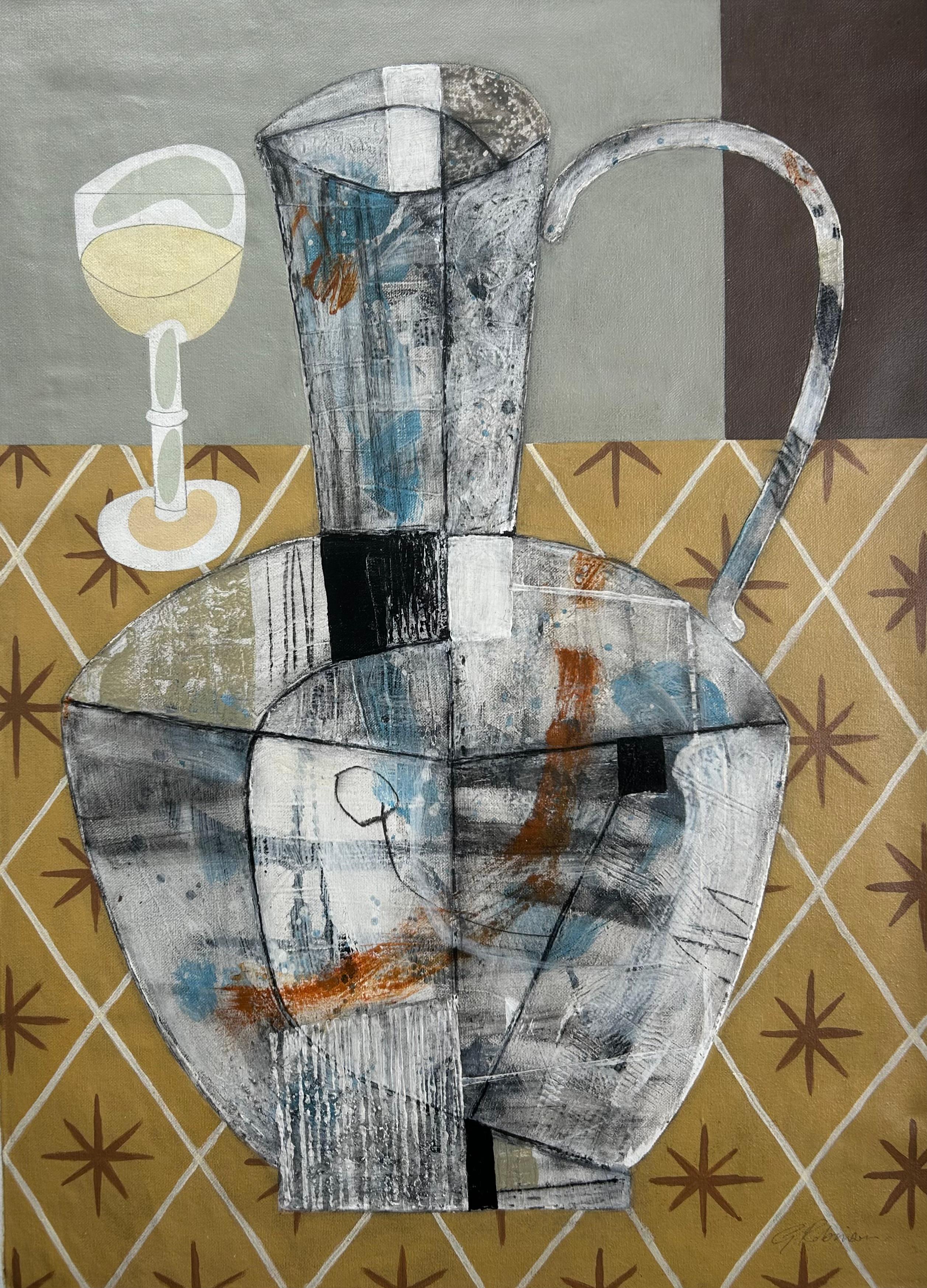 ROBINSON , Geoffrey (n.1945)
Pared gris
2000
60.0 x 43.5 cm
Collage sobre lienzo sin tensar, Sin enmarcar 

Geoffrey Robinson se formó en el Bournemouth College of Art en la década de 1960, antes de dedicarse a la publicidad y la música. A partir de