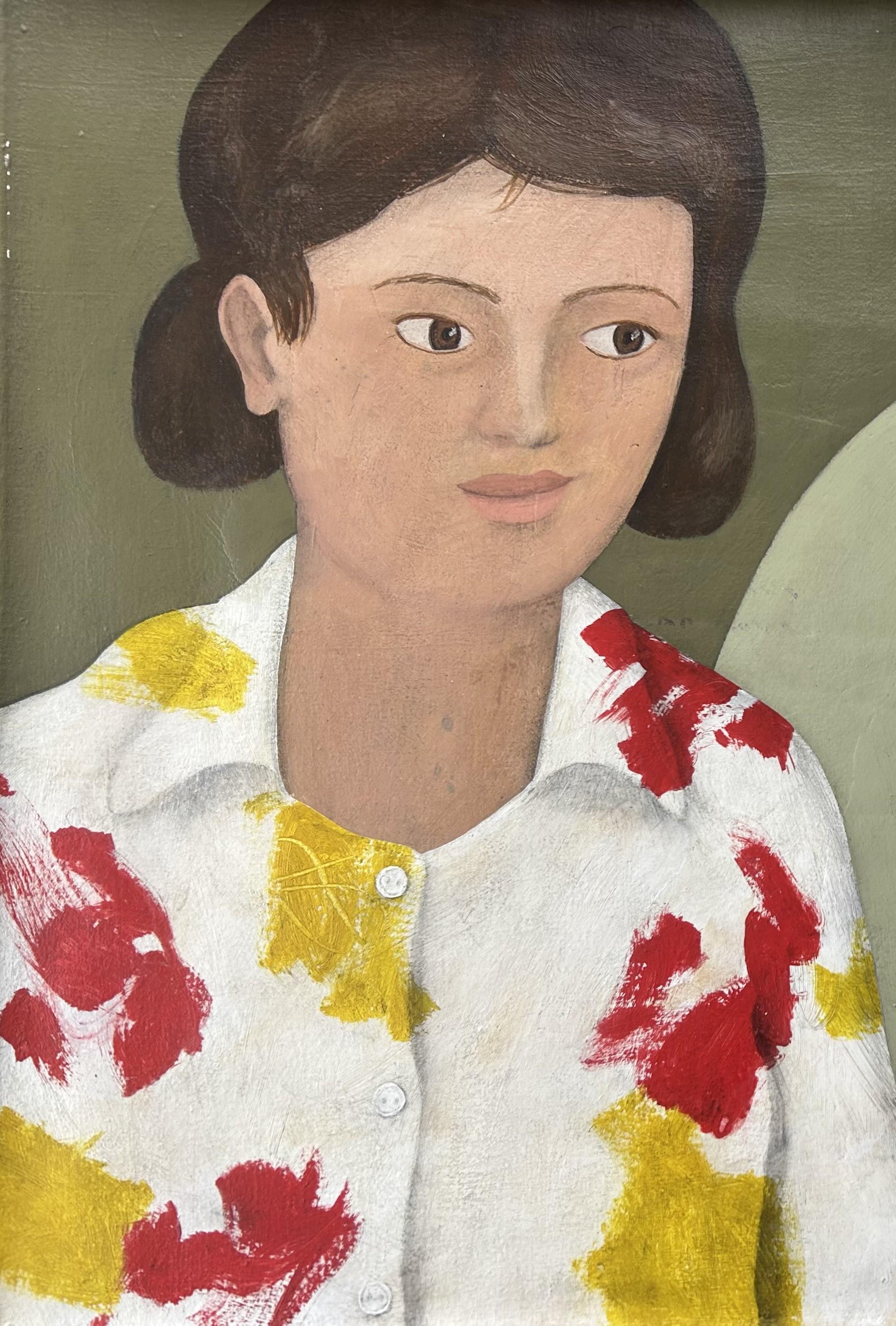 ROBINSON, Geoffrey (geb.1945)
Unbenannt
52.0 x 66.0 cm
Collage auf ungespannter Leinwand, ungerahmt 

Geoffrey Robinson wurde in den 1960er Jahren am Bournemouth College of Art ausgebildet, bevor er eine Karriere in der Werbung und in der Musik