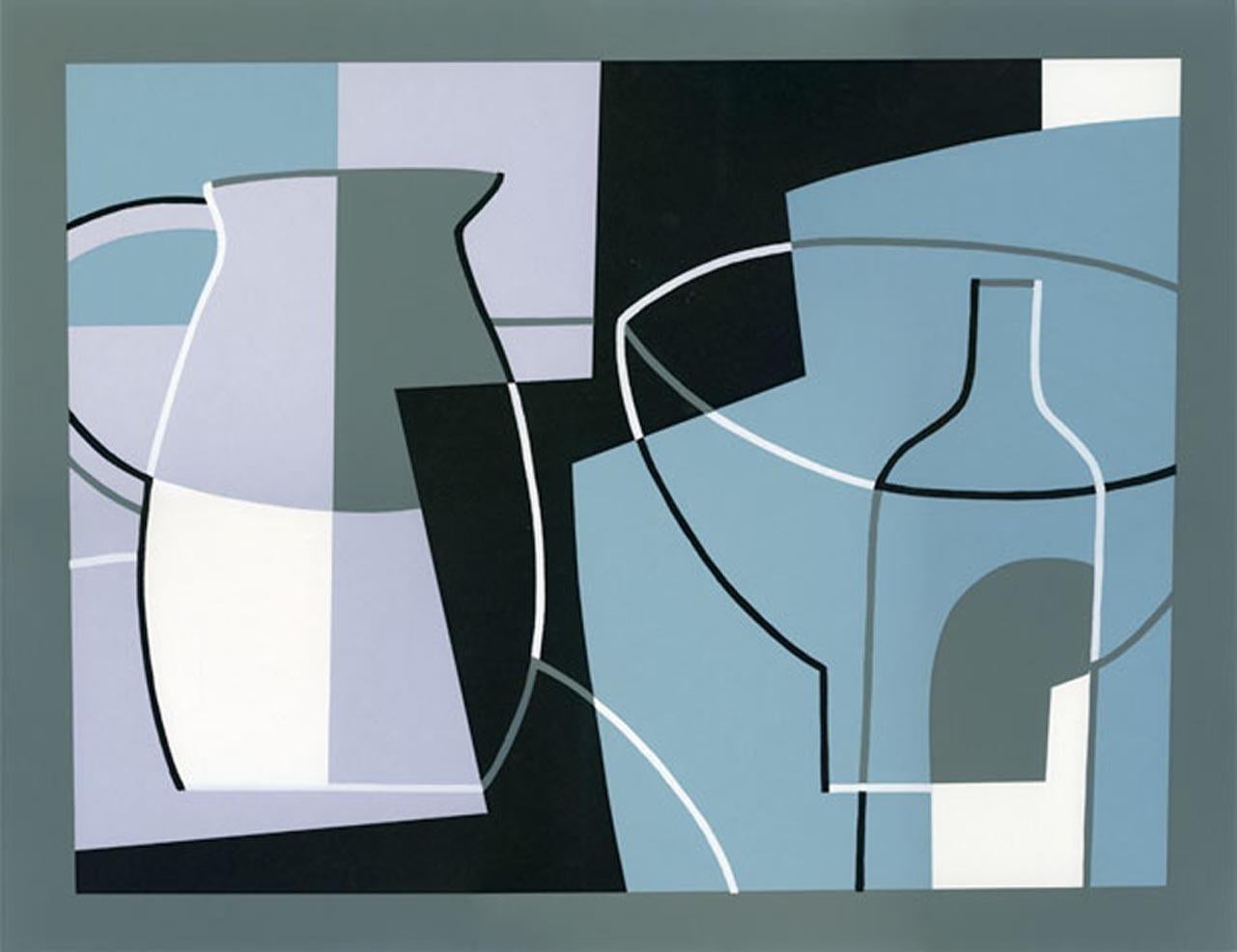 Abstract Print Geoffrey Robinson - Nature morte d'hiver