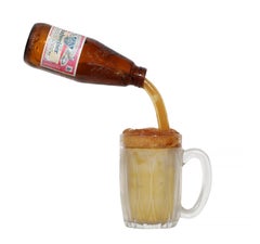 Budweiser, Pop Art Resin Sculpture by Geoffrey Rose