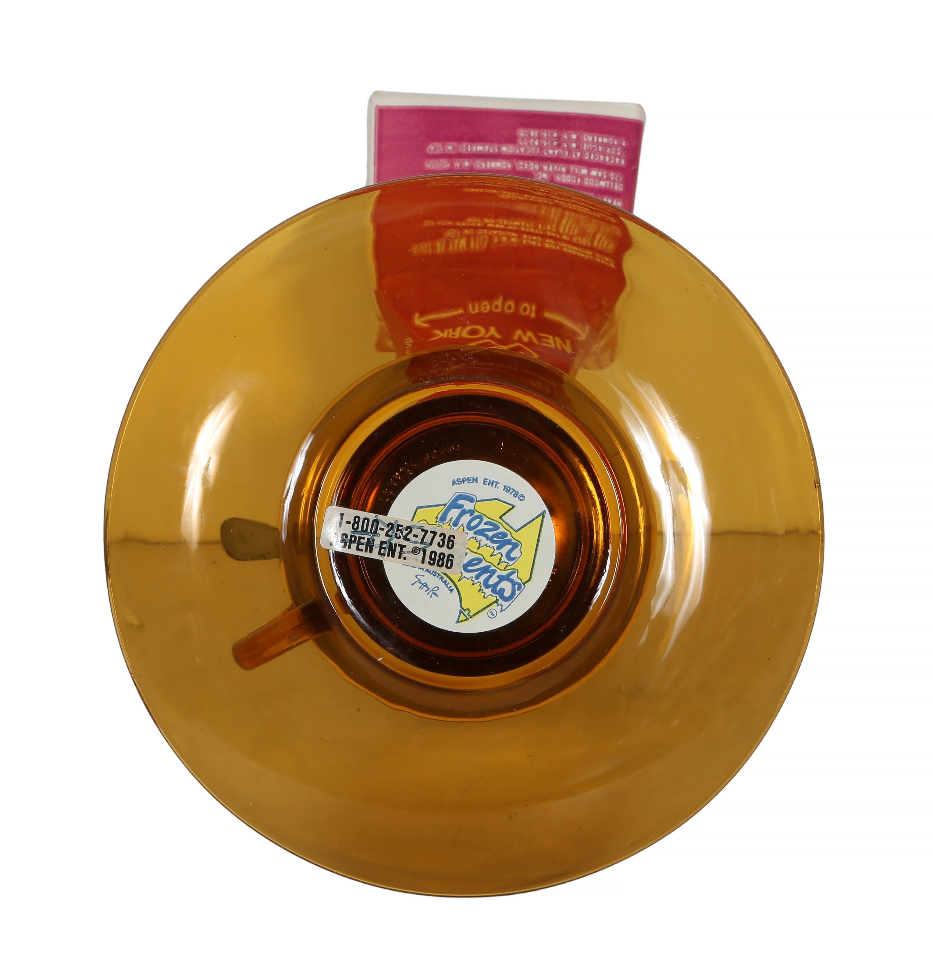 Coffee with Heavy Cream, Pop Art Resin and Glass Sculpture by Geoffrey Rose For Sale 1