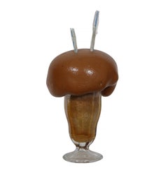 Root Beer Float II, Pop Art Resin and Styrofoam Sculpture by Geoffrey Rose