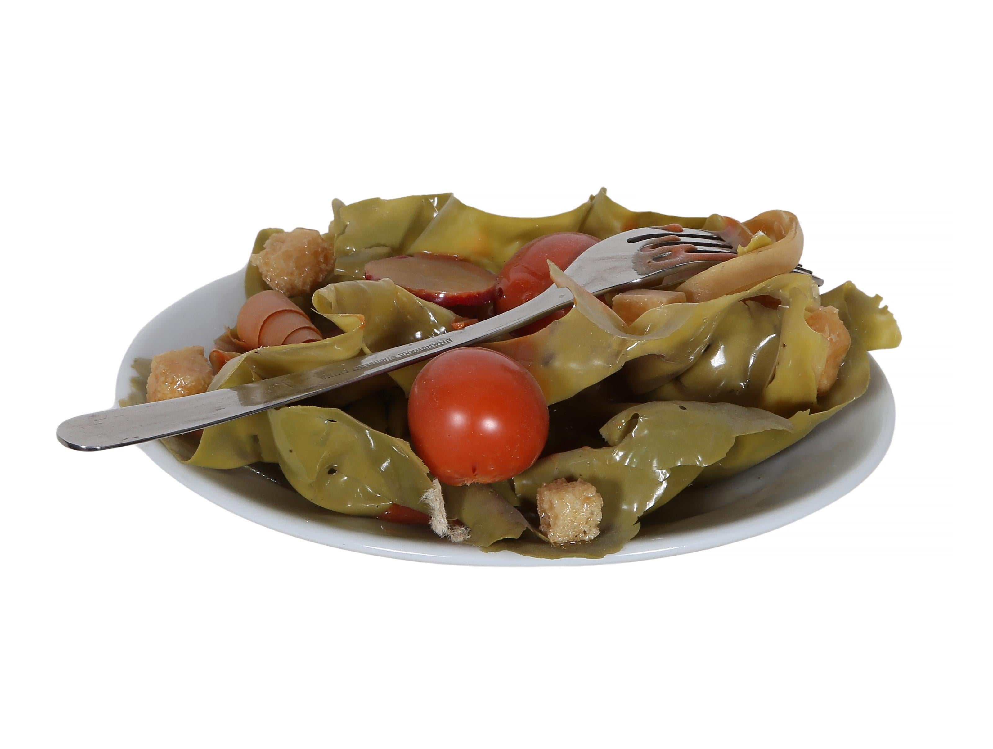 Salad, Pop Art Resin Sculpture by Geoffrey Rose en venta 2