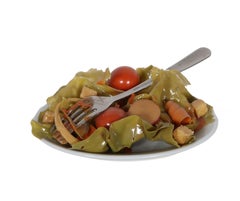 Salad, Pop Art Resin Sculpture by Geoffrey Rose