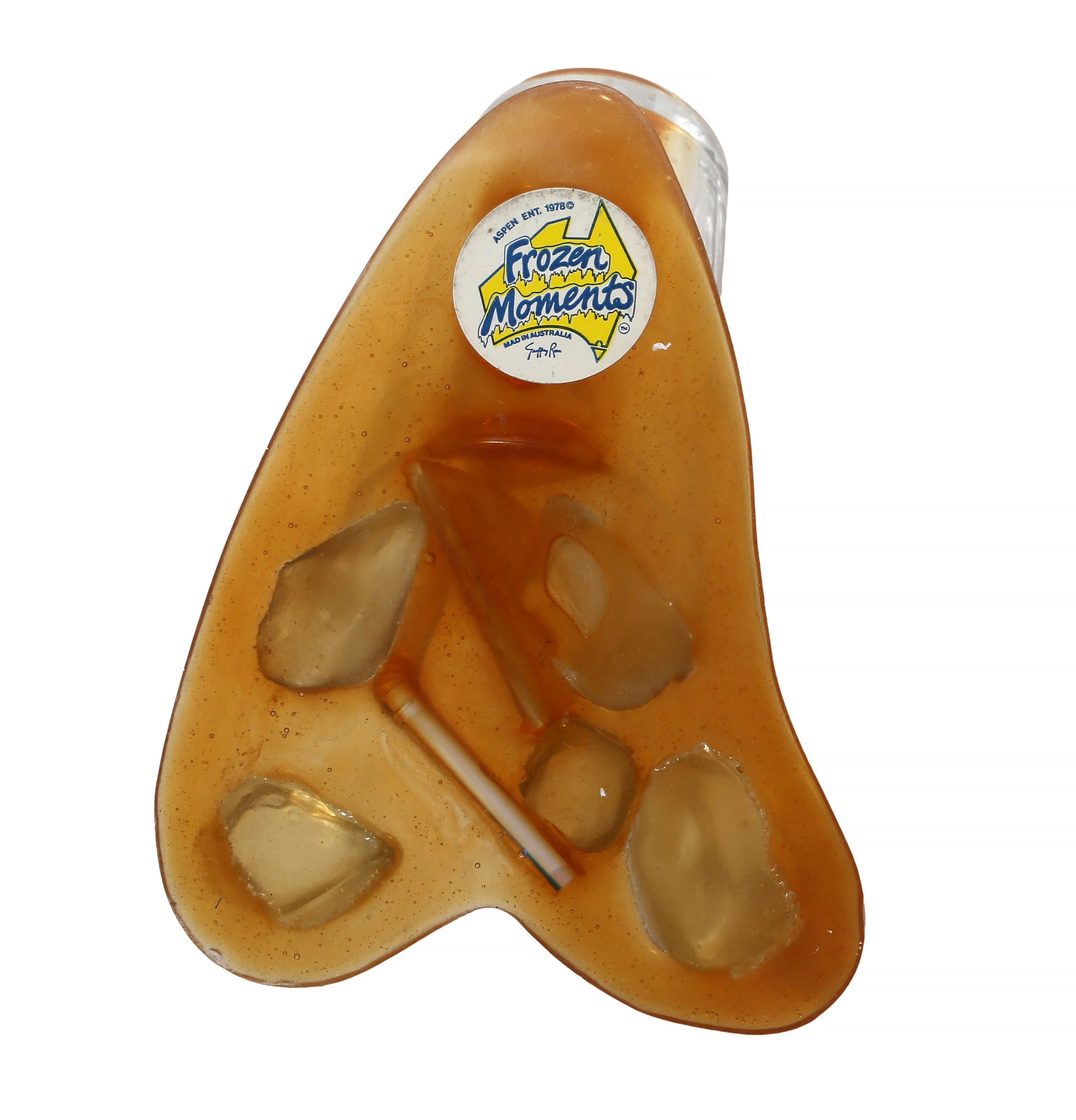 Spilt Iced Tea, Pop Art Resin and Glass Sculpture by Geoffrey Rose For Sale 3