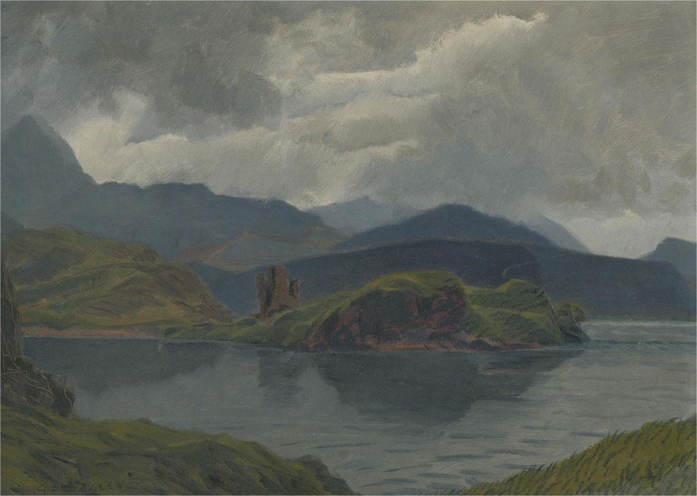 Geoffrey Spink Bagley (1901-1992) - 1962 Olio, Loch delle Highlands 2
