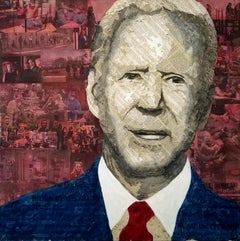 Geoffrey Stein, Präsident Biden, Collagematerial aus der New York Times