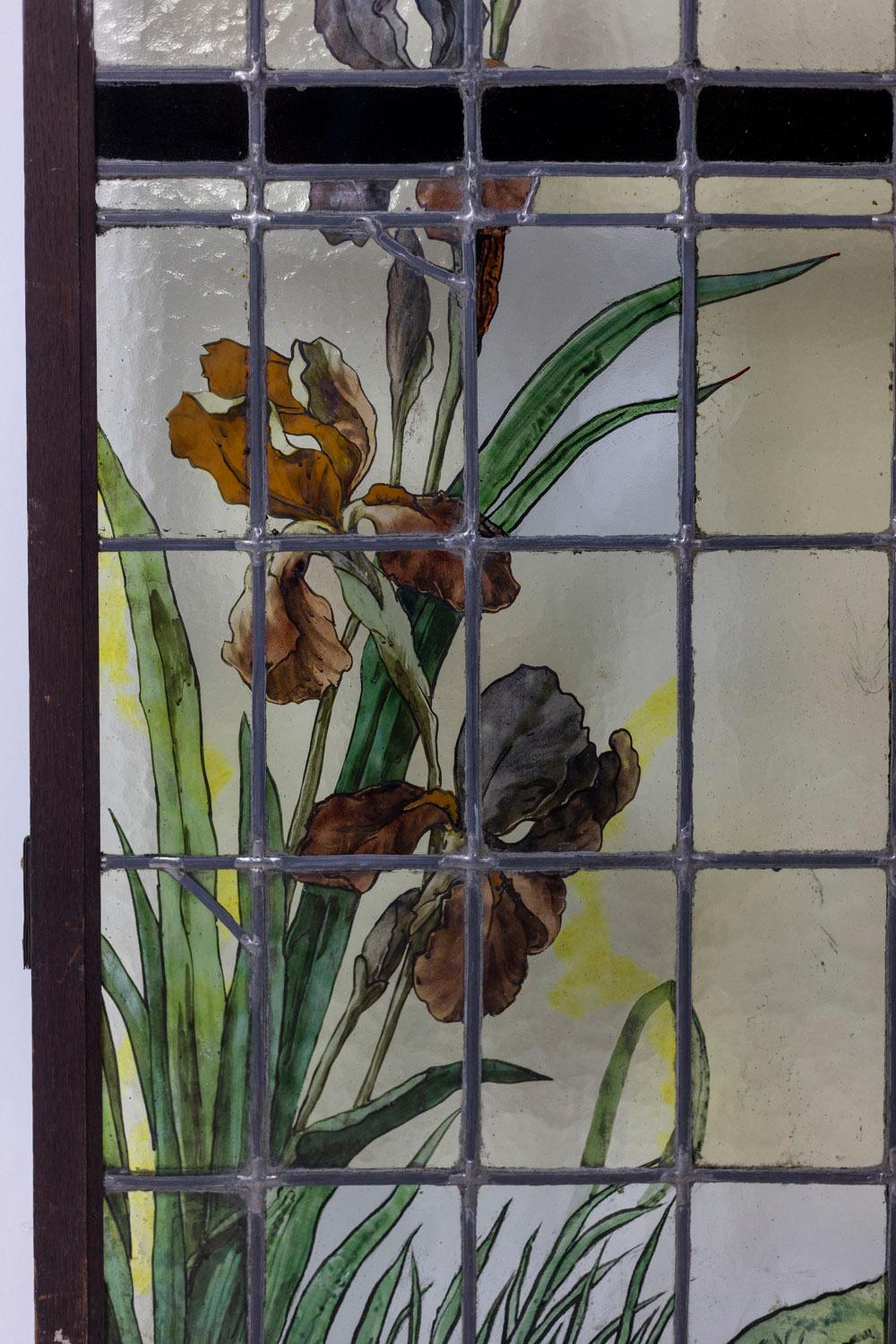 Geoffroy, Pair of Stained Glass, Nineteenth Century 1
