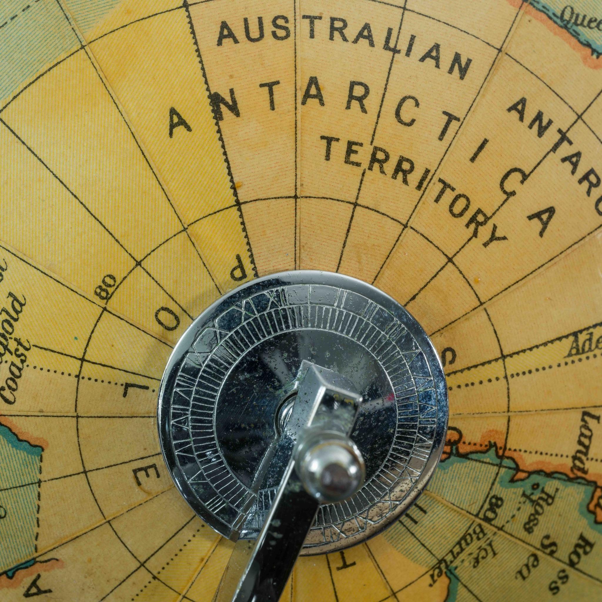 Geographia 10 Inch Globe, circa 1955 2