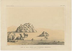 Geological Landmark: Point of Rocks in the Ancient Lake Colorado Desert, 1856