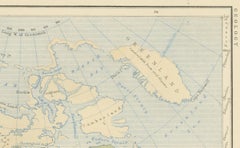 Geological Map of North America by A.K. Johnston – Mountains and Valleys 1852