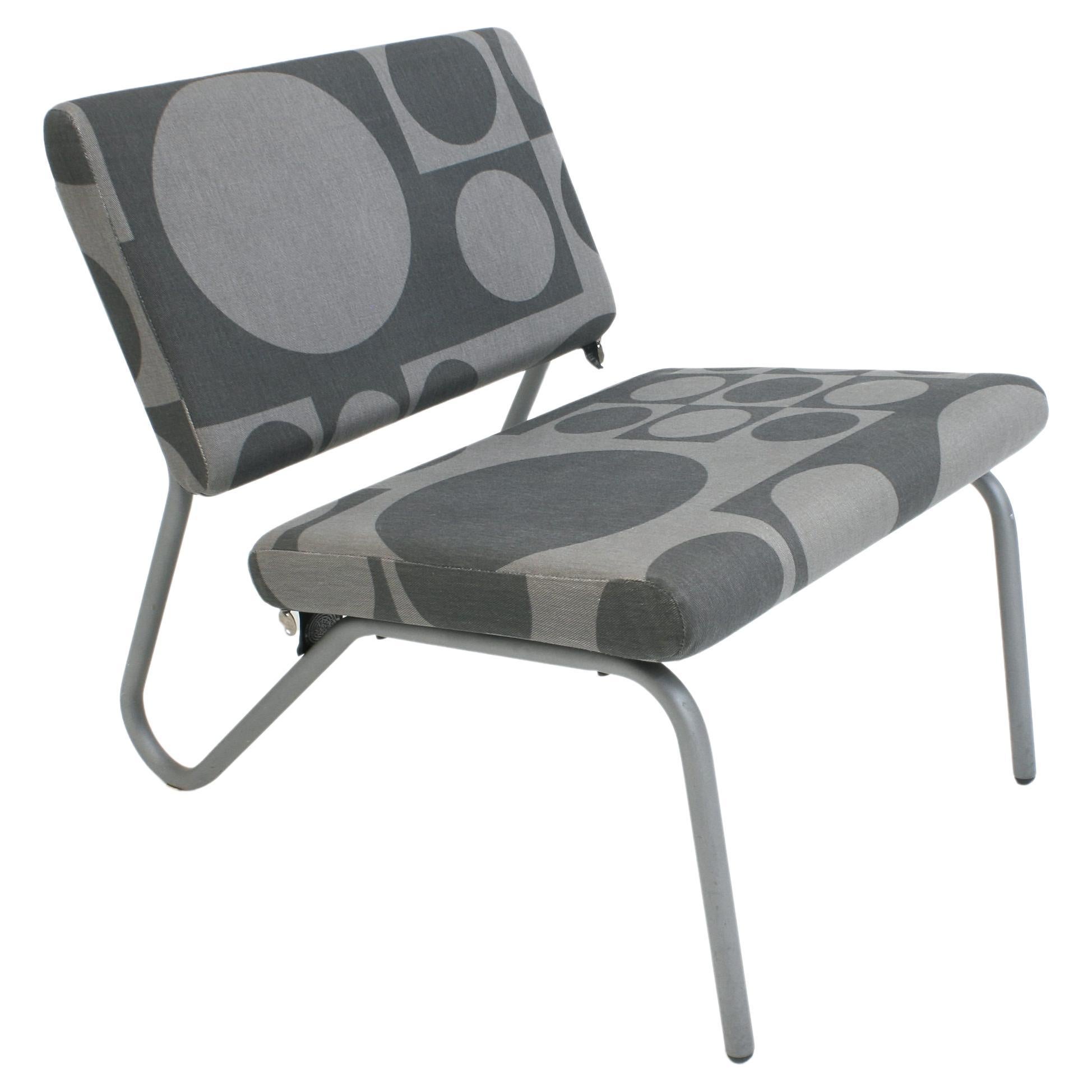 Geometrischer Sessel ohne Armlehne von Verner Panton für Innovation Randers, Dänemark, 1990er Jahre im Angebot
