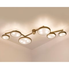 Geometria Sospesa Ceiling Light by Gaspare Asaro-Bronze Finish
