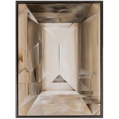 Geometric Abstract Painting by Pierotti