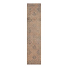 Tappeto Geometrico Antico Persiano Tabriz 3' x 13'