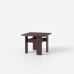 Tavolino geometrico in Wood marrone - Archipen 3 di NOOM