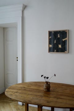 Alejo Palacios "Amontonamiento 06" 2022 Acrylic on Handmade Paper Sycamore Frame