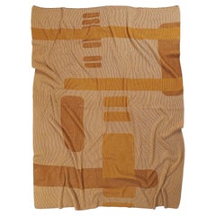 Geometrische Decke in Ocker