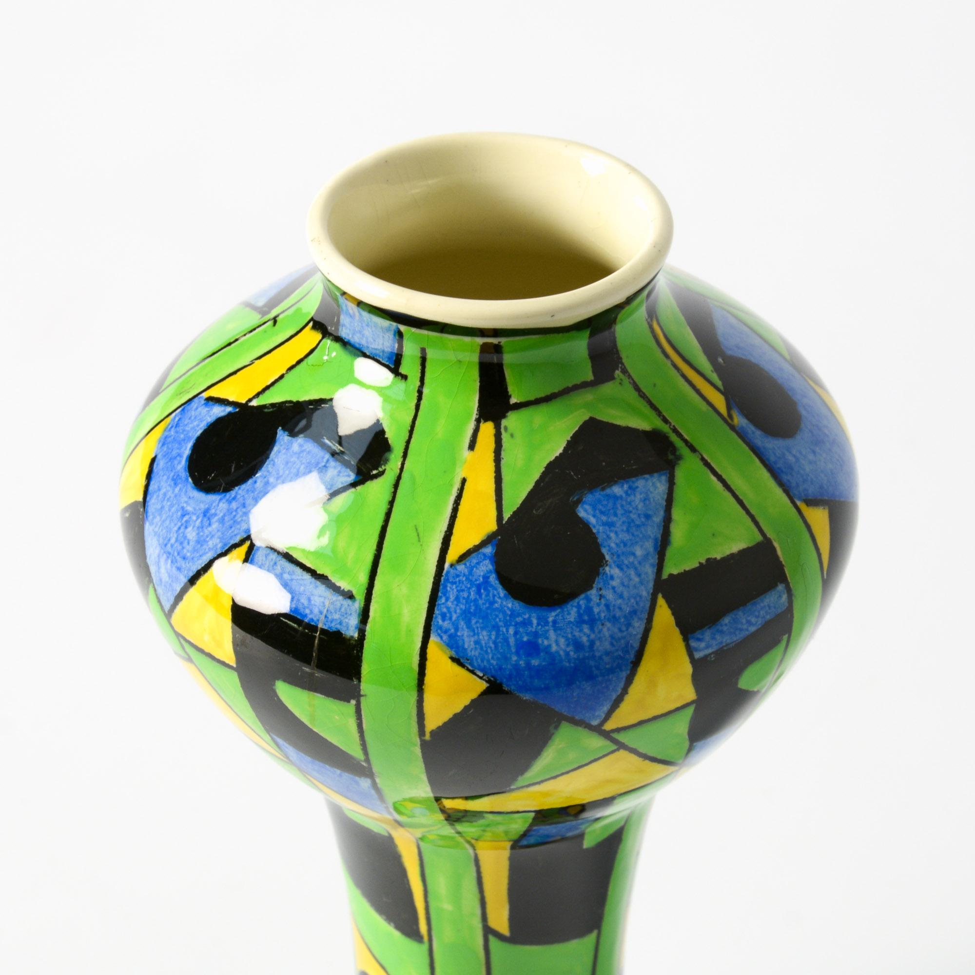 Geometric Boch Freres Vase 1